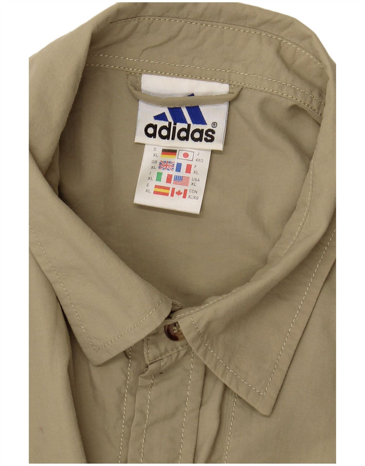 Camiseta Manga Corta ADIDAS Hombre XL Nylon Verde