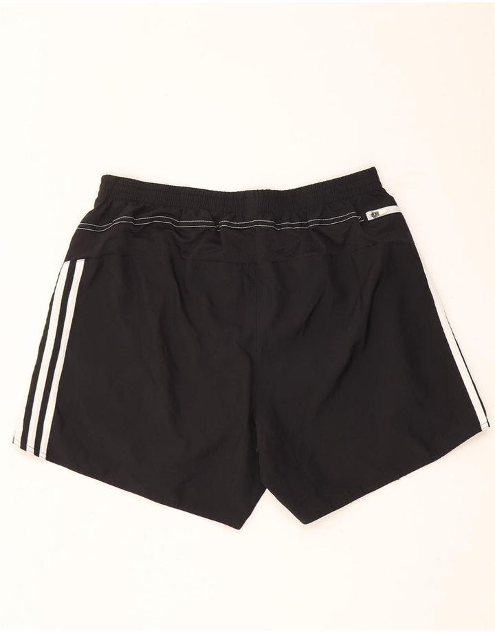 Adidas Mens Climalite Sport Shorts Grande Negro Poliéster