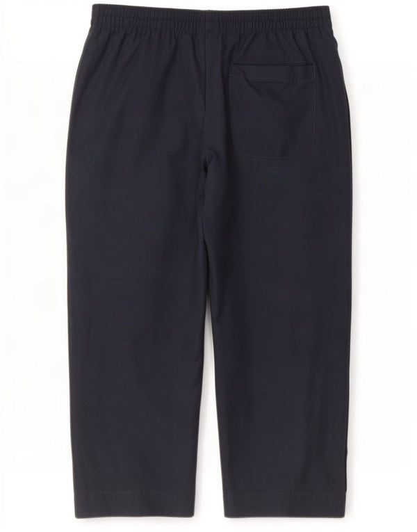 Adidas Bermudas para mujer UK 12 Medium W30 Azul marino Algodón