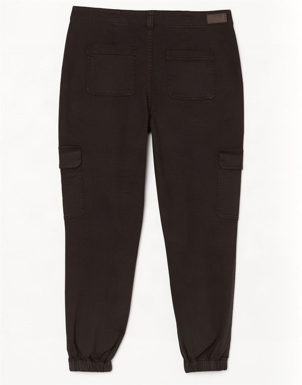 Pantalones cargo tipo joggers para mujer de Fat Face UK 40 Large W34 L28 Algodón negro