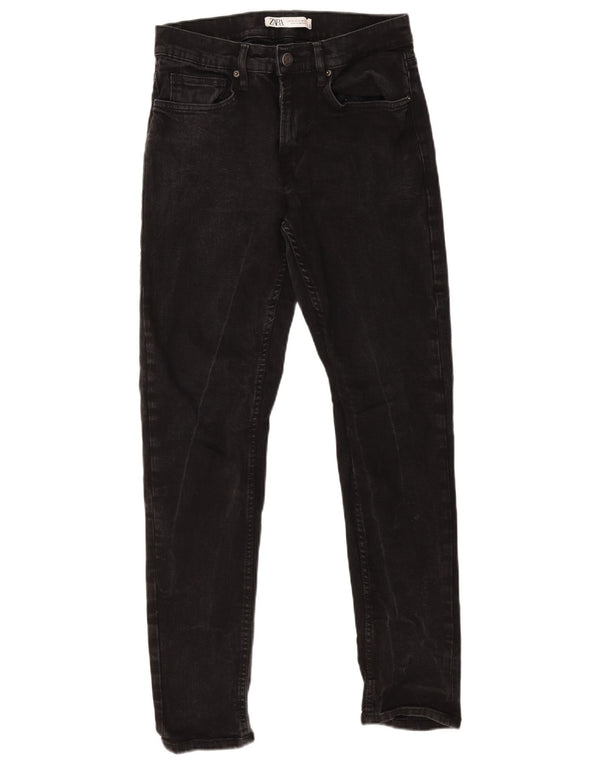 Zara Vaqueros pitillo para hombre EU 40 Medium W31 L30 Negro