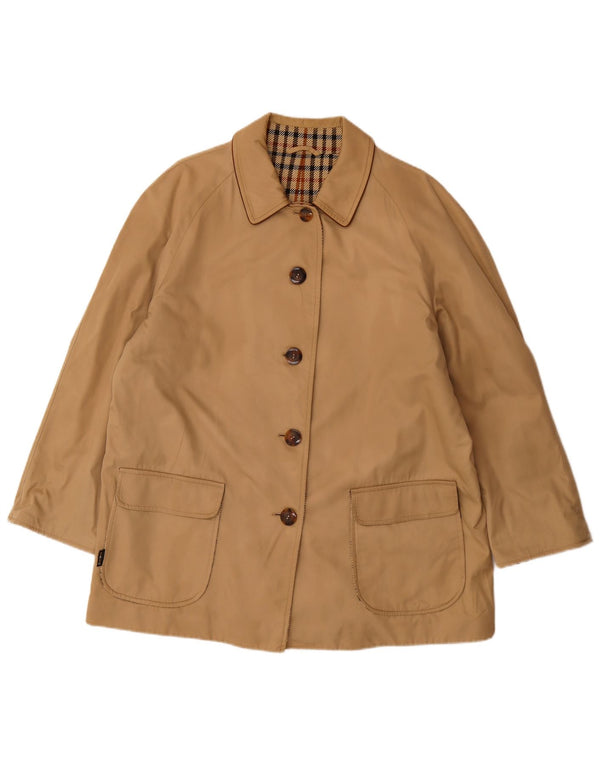 DAKS Chaqueta utilitaria extragrande para mujer EU 42 Grande Algodón beige