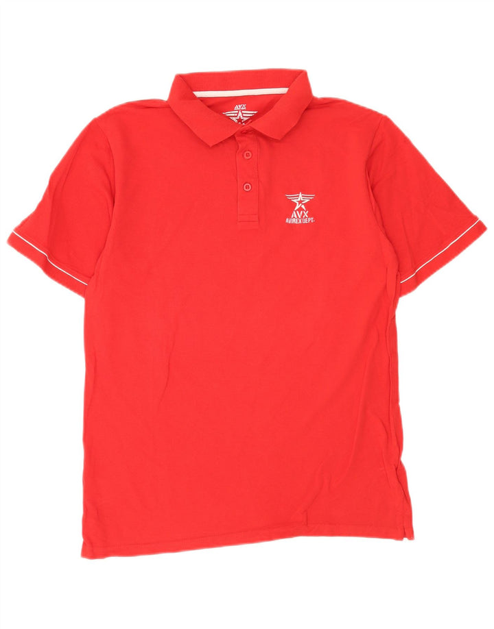 Avirex Polo Hombre XL Algodón Rojo