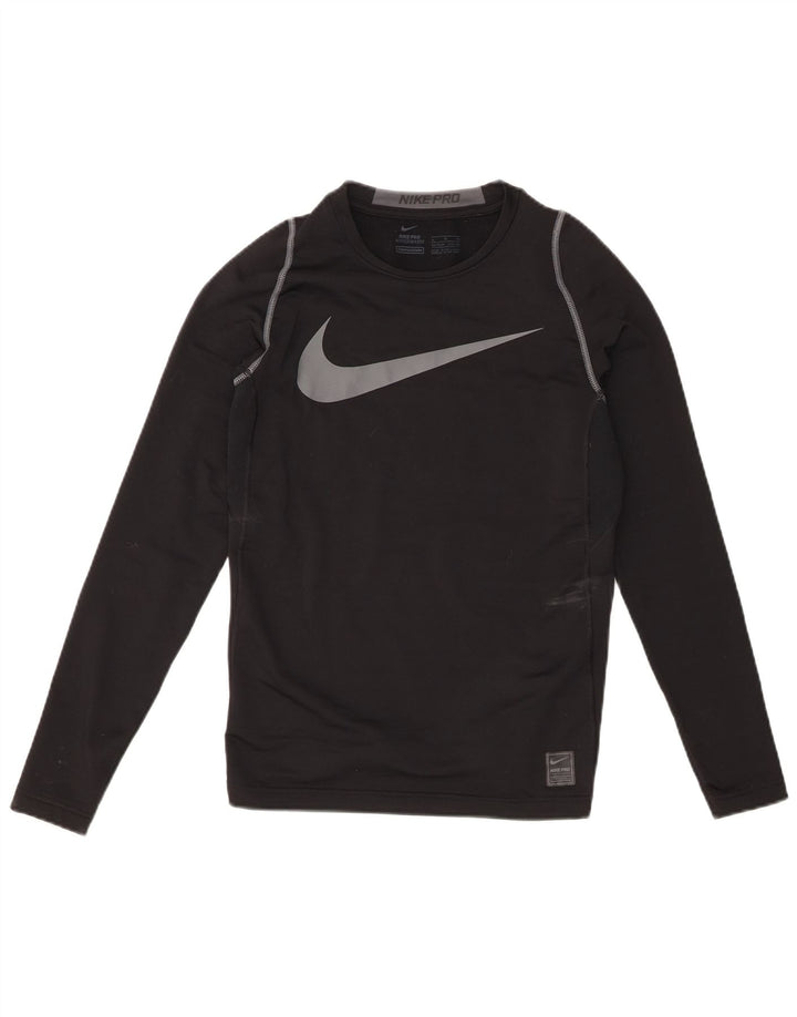 Nike Camiseta gráfica de manga larga para niños 13-14 años XL Negro