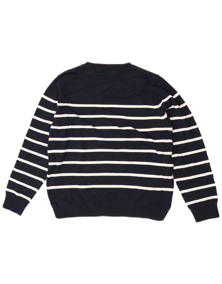 Marks & Spencer - Jersey de cuello redondo para mujer, talla 40, tamaño mediano, azul marino