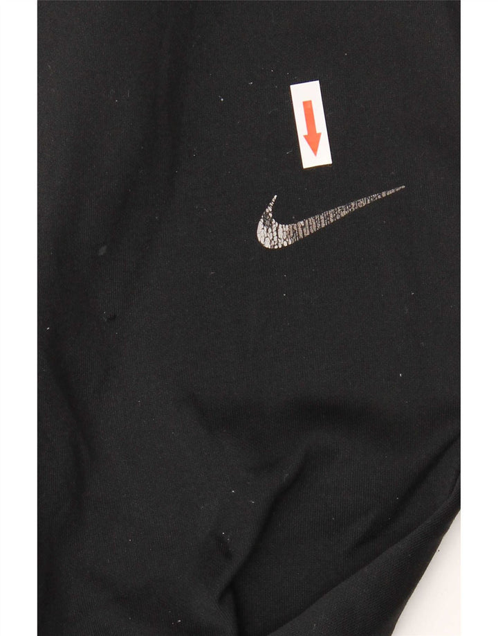 Nike - Pantalones de chándal para mujer, talla 40, talla grande, poliéster negro