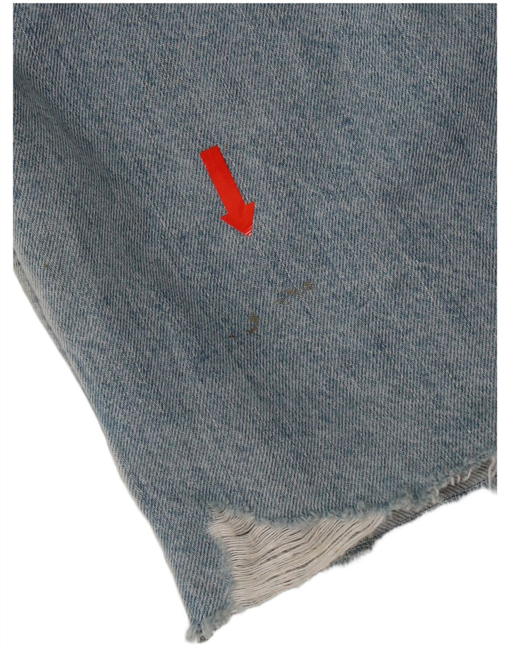 Levi's Abrigo vaquero extragrande desgastado para mujer Reino Unido 10 Algodón azul pequeño