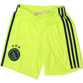 ADIDAS Boys Ajax Sport Shorts 9-10 Years Yellow Polyester Vintage Adidas and Second-Hand Adidas from Messina Hembry 