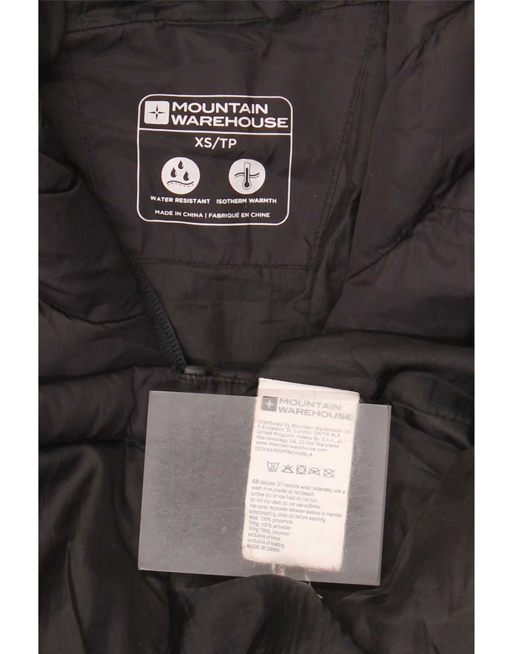 Chaqueta acolchada con capucha para hombre Mountain Warehouse ES 34 XS Poliamida negra