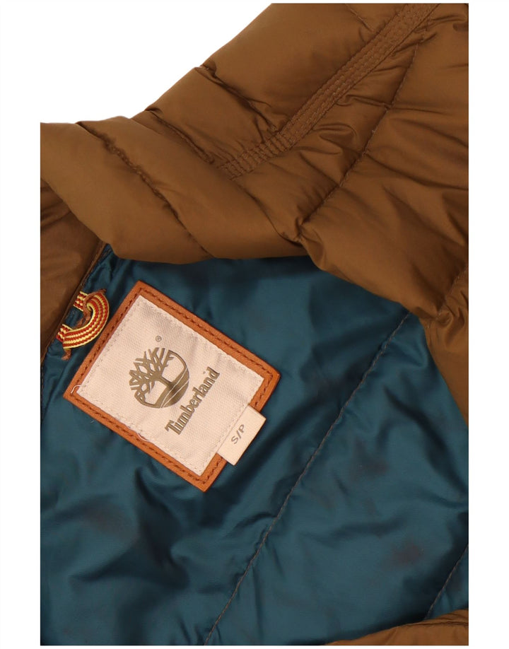 Timberland Chaqueta acolchada para hombre Reino Unido 36 Small Brown