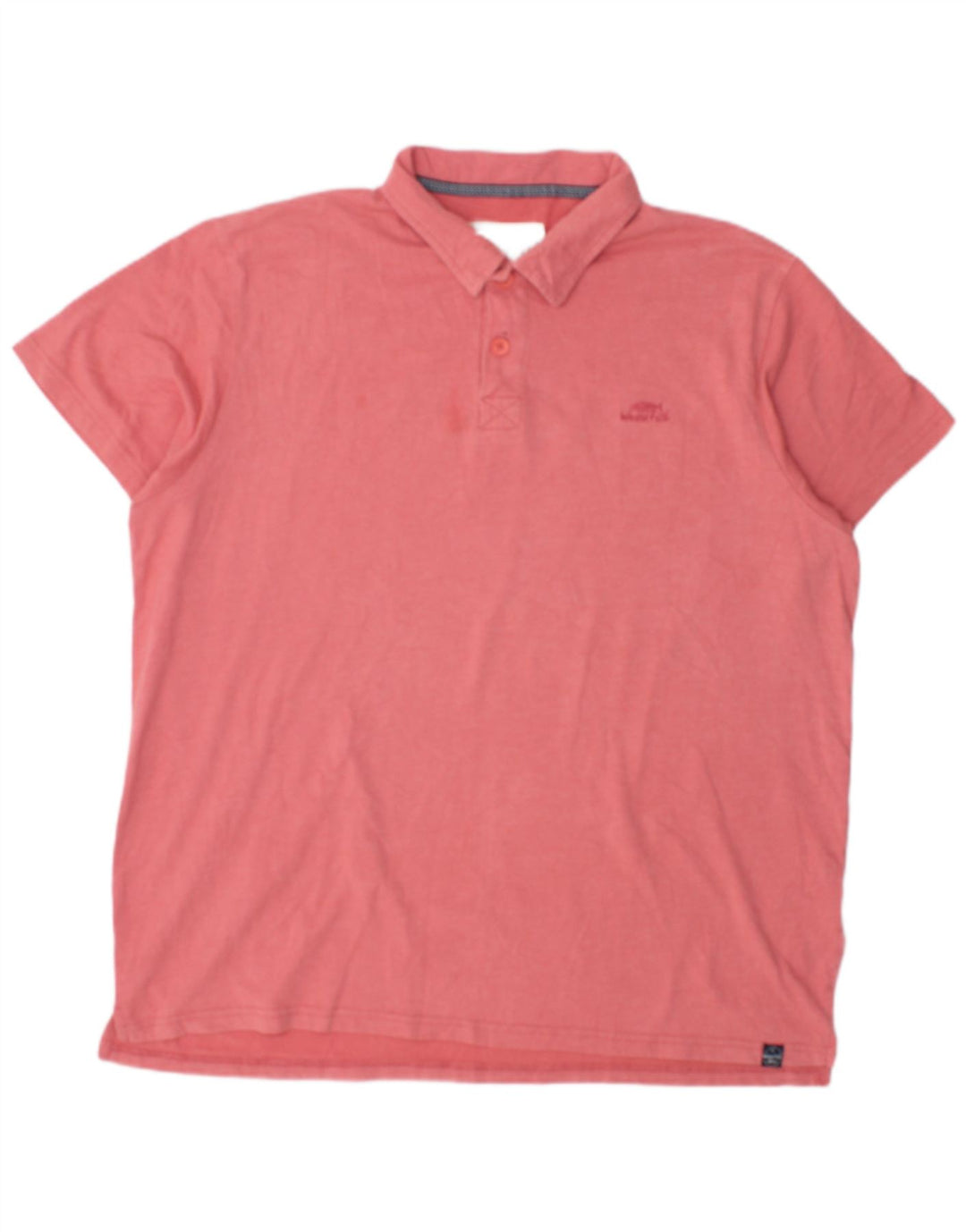 WEIRD FISH Polo Hombre XL Algodón Rosa