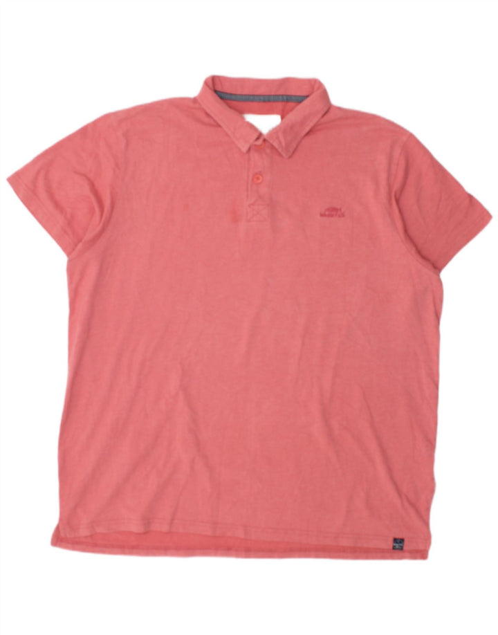 WEIRD FISH Polo Hombre XL Algodón Rosa