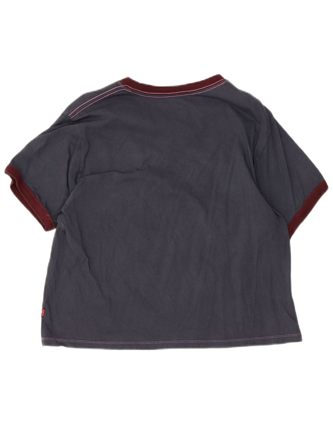 LEVI'S Camiseta extragrande para mujer UK 6 XS Azul marino