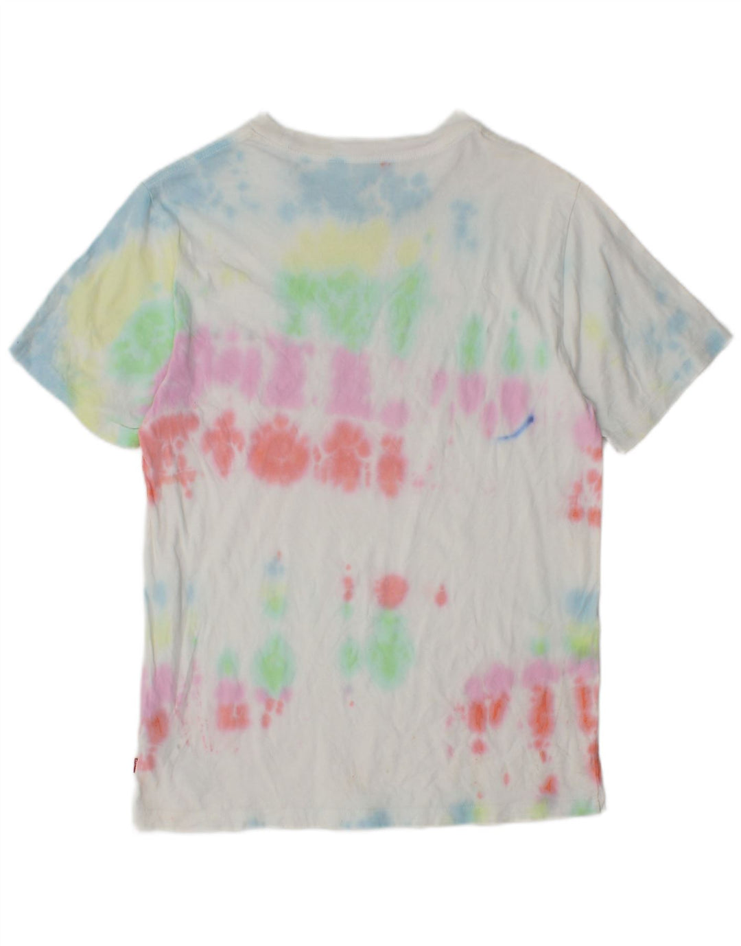 Levi's Camiseta con gráfico estándar para hombre, talla pequeña, algodón teñido anudado multicolor