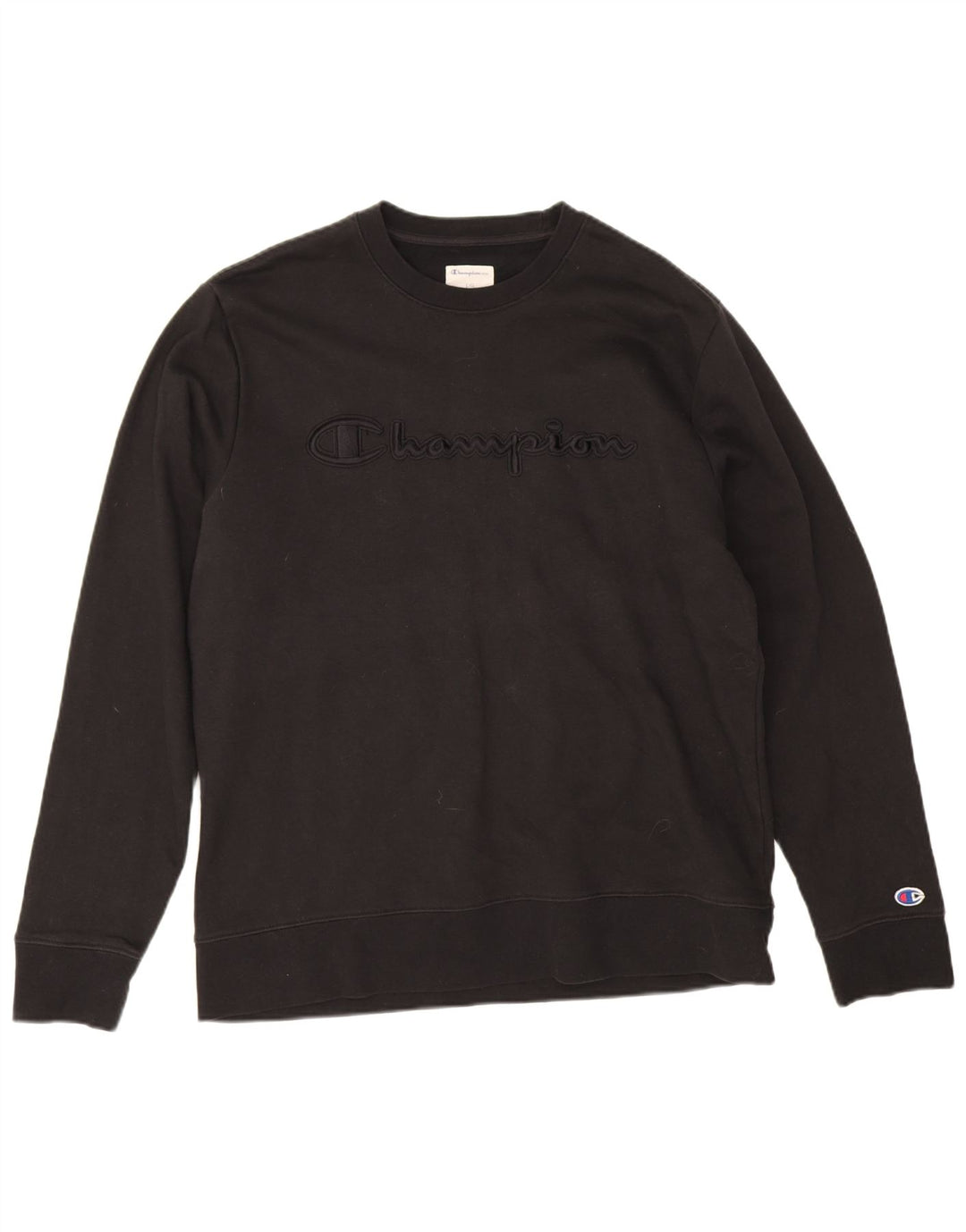 Champion Sudadera Gráfica para Hombre Jersey Grande De Algodón Negro