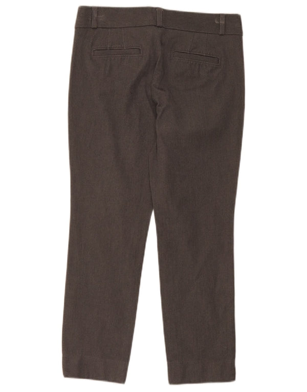 Banana Republic Pantalones capri ajustados Sloan para mujer US 0 XS W30 L22 Gris