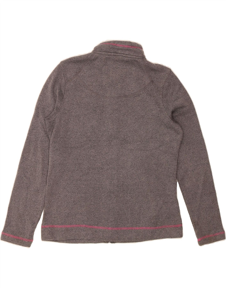 WEIRD FISH Womens Tracksuit Top Jacket UK 12 Medium  Grey Polyester Vintage Weird Fish and Second-Hand Weird Fish from Messina Hembry 