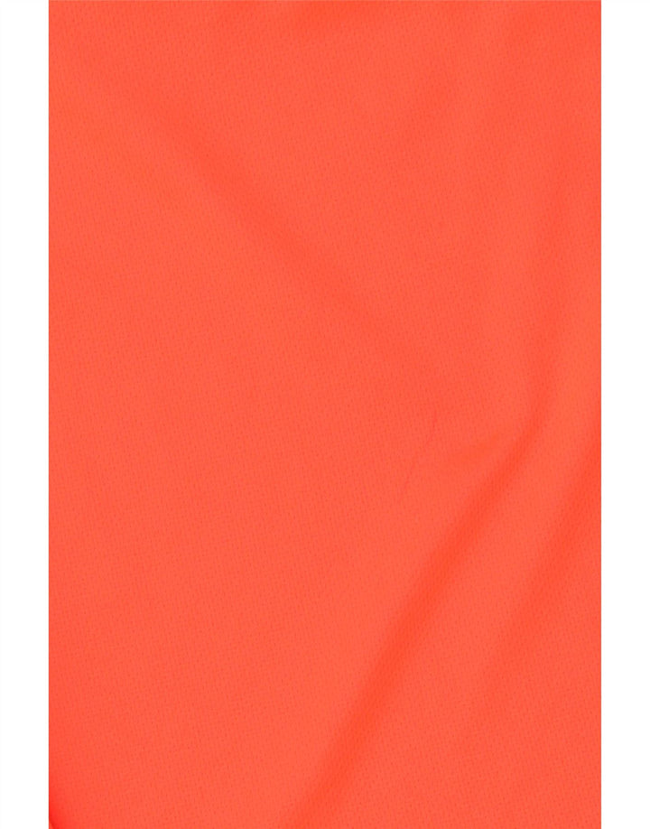 ADIDAS Camiseta Climalite para niño 15-16 años Naranja Colorblock Poliéster