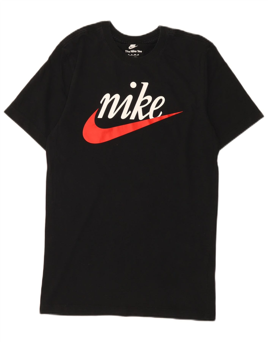 Nike Camiseta gráfica para hombre Top XS Algodón negro