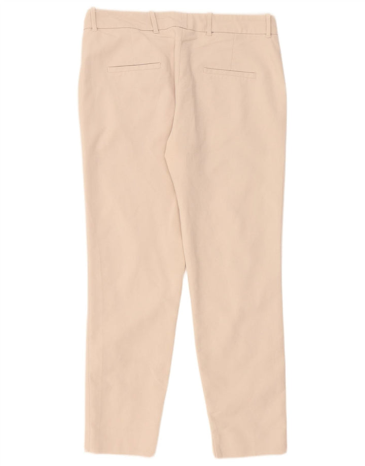 Zara Mujer Pantalón Chino Slim Grande W32 L28 Beige