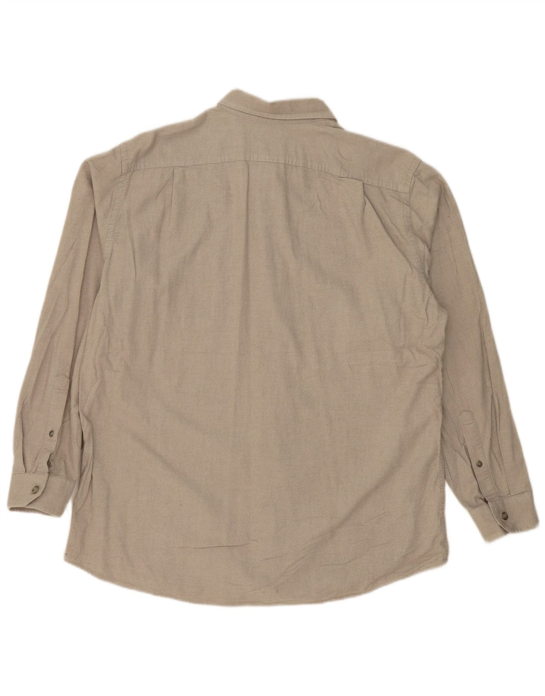 EDDIE BAUER Camisa holgada para hombre Algodón beige grande