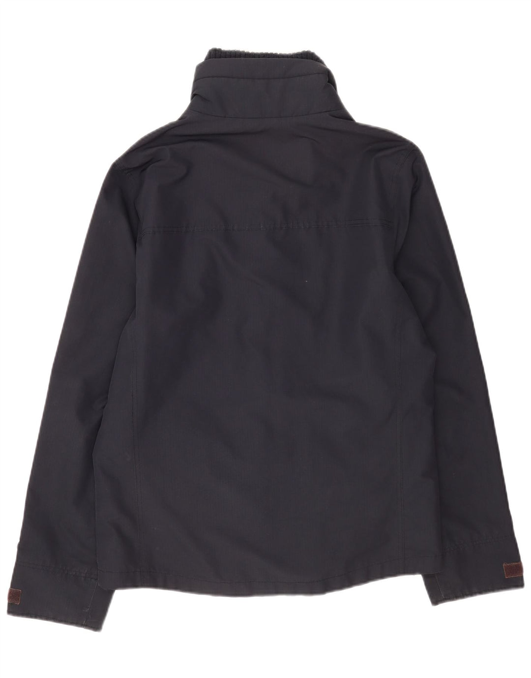 Hollister Chaqueta impermeable para hombre Reino Unido 40 Grande Poliéster azul marino