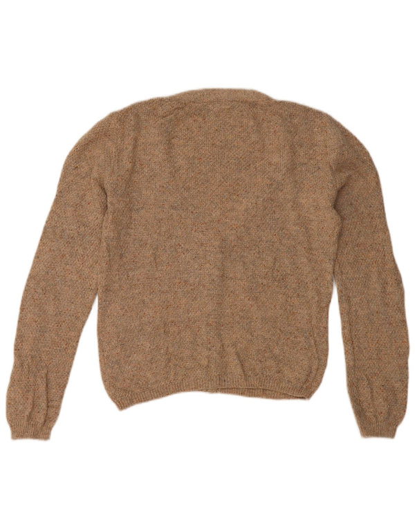 Cárdigan para mujer Fat Face UK 10 Small Brown Cotton