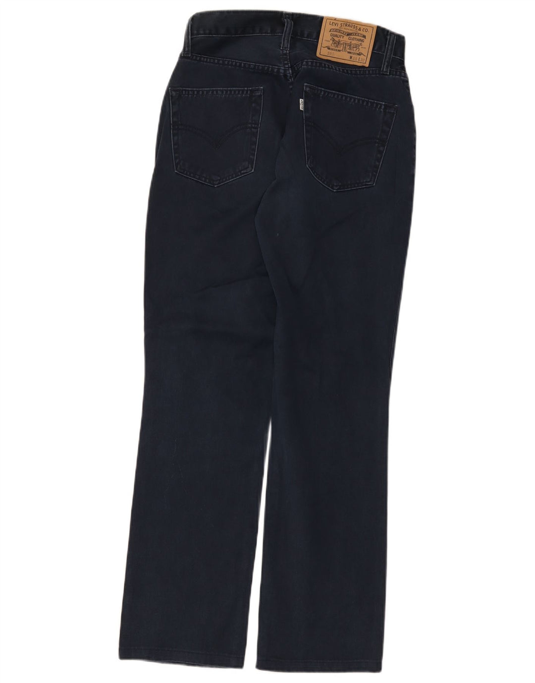 Vaqueros Levi's Mujer 595 Rectos W28 L29 Algodón Azul Marino