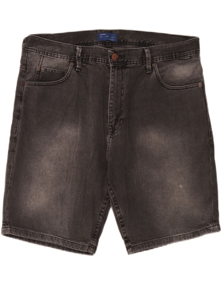 Zara Pantalones cortos vaqueros para hombre EU 46 XL W36 Gris