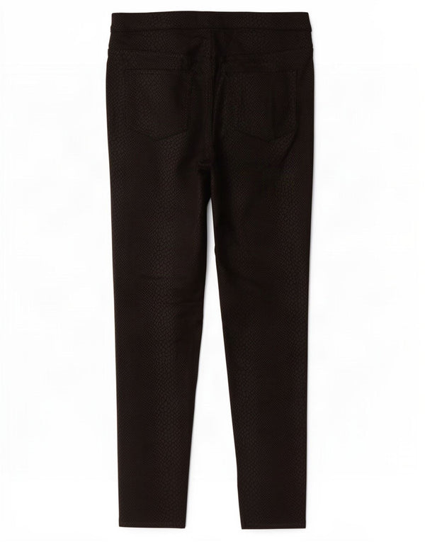 Marks & Spencer Pantalones Casuales para Mujer UK 14 Medium W30 L28 Negro
