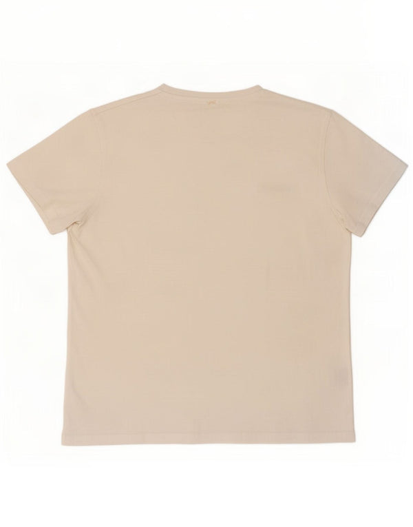 Pierre Cardin Camiseta Hombre Top Medium Blanco Algodón