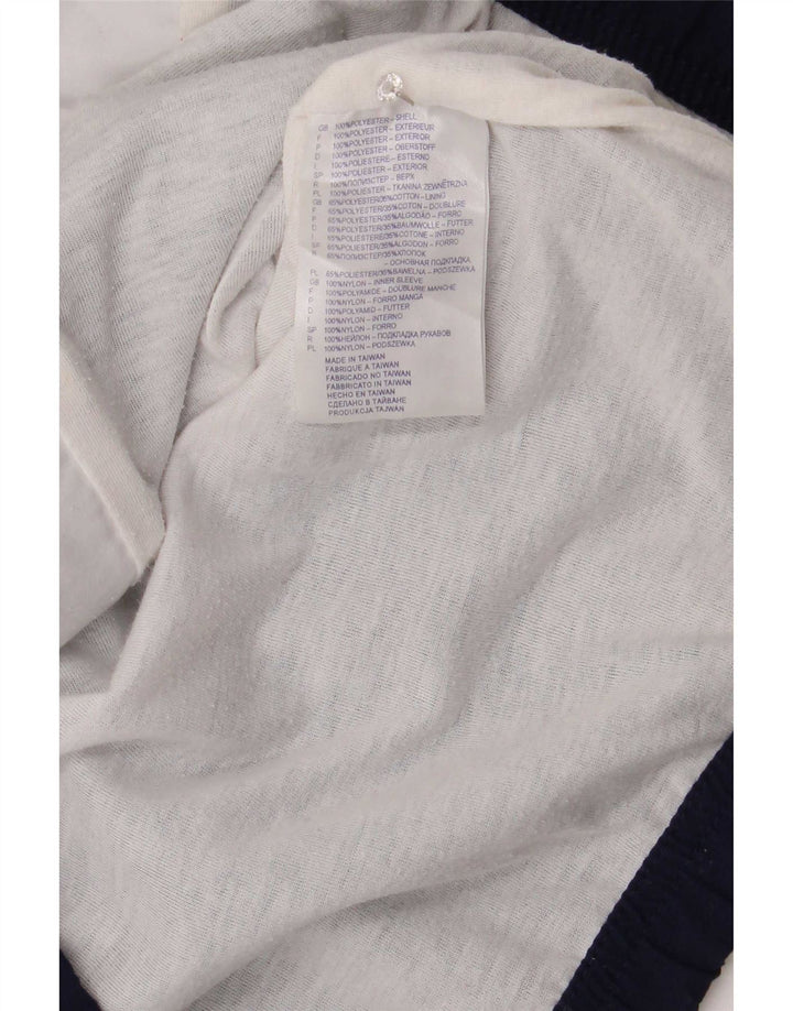 Reebok Chaqueta de chándal para mujer UK 40 Medium Azul marino Colorblock