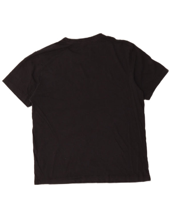 Nike - Camiseta para hombre, talla grande, color negro, algodón