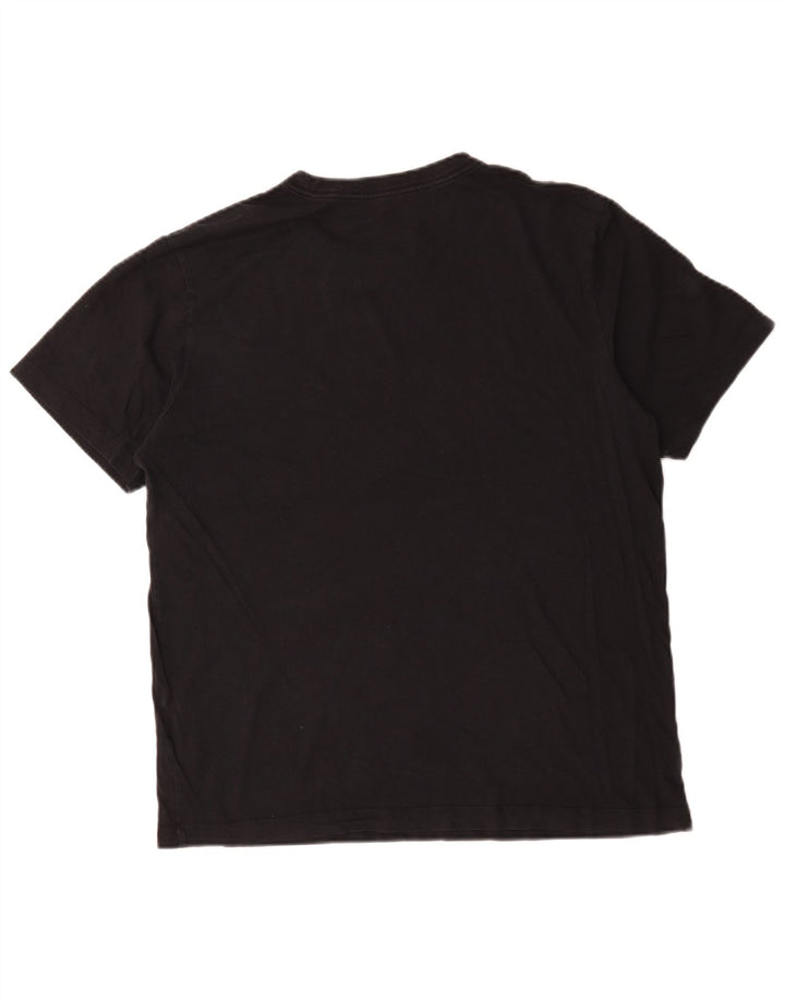 Nike - Camiseta para hombre, talla grande, color negro, algodón