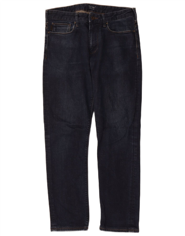 Armani Jeans Slim Hombre W30 L28 Algodón Azul Marino