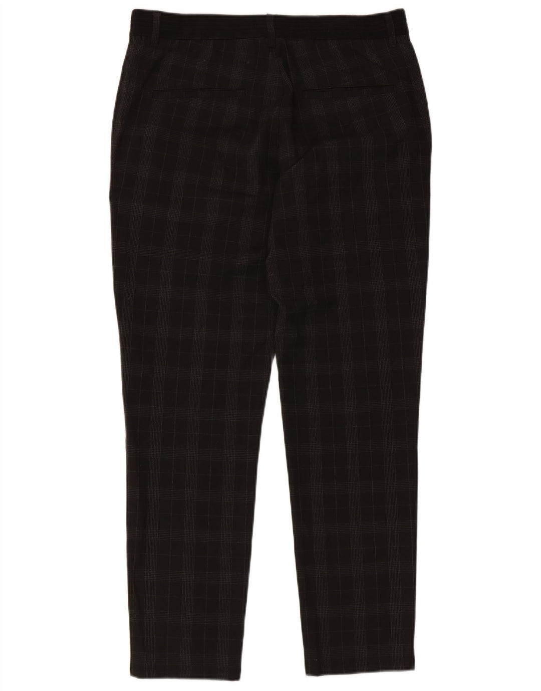 Zara Hombre Pantalón Chino Tapered Medium W31 L28 Black Check