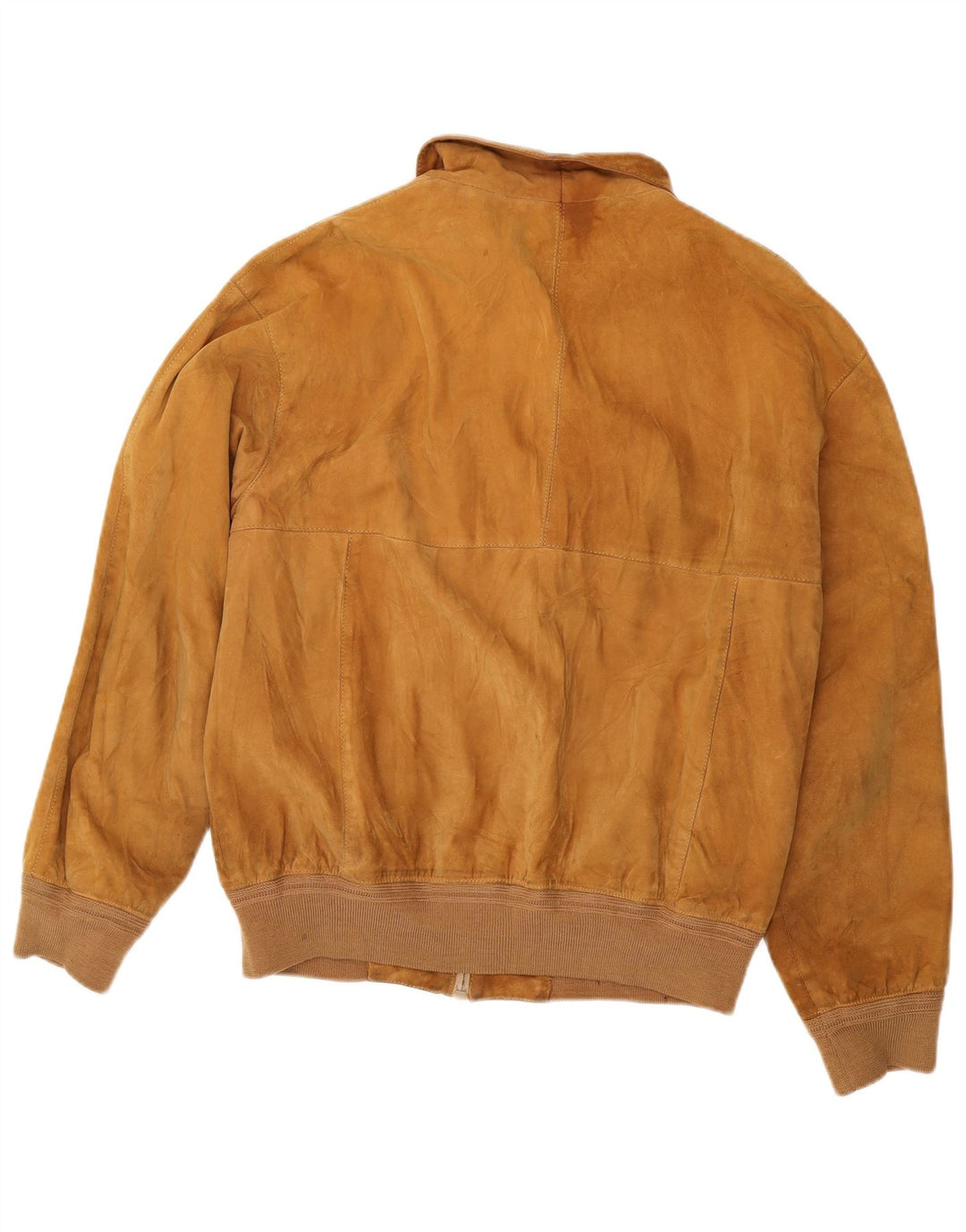 Maxime - Chaqueta bomber de ante para hombre, talla 40, color beige