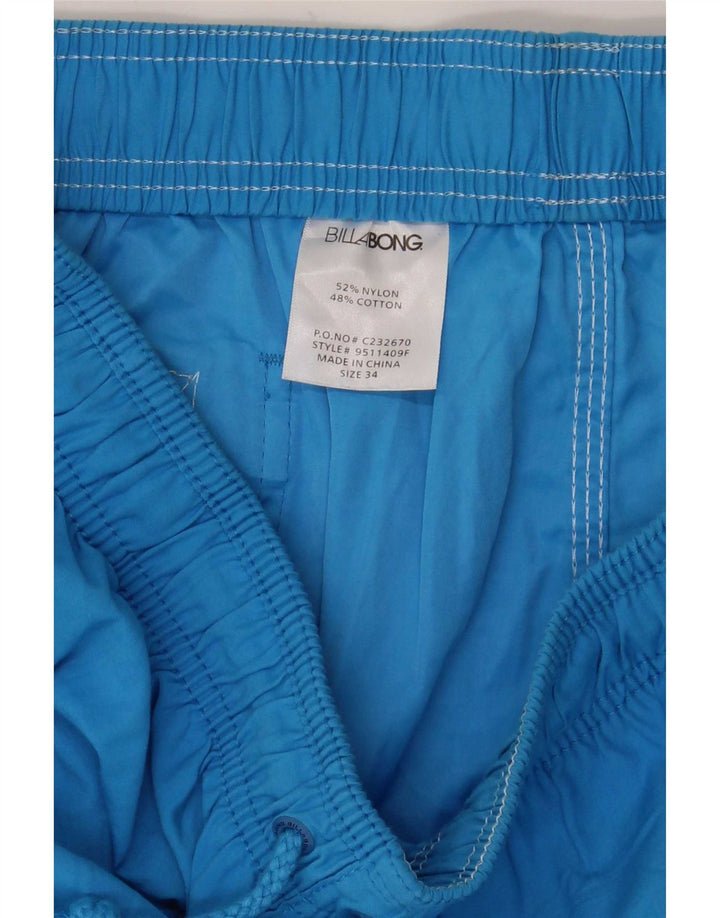 Billabong Hombre Bañador Corto Grande Nylon Azul