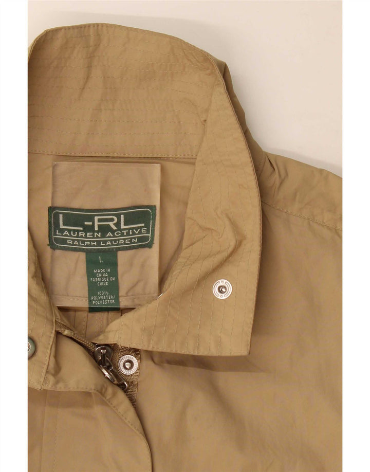 Ralph Lauren - Chaqueta utilitaria para mujer (talla 40), color beige