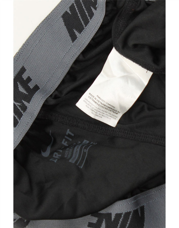 Nike Dri Fit Graphic - Pantalones cortos deportivos para hombre (poliéster), color negro