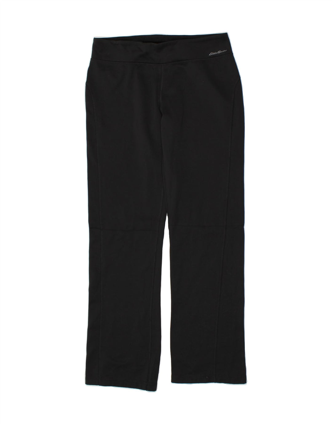 EDDIE BAUER Womens Tracksuit Trousers UK 14 Medium  Black Polyester Vintage Eddie Bauer and Second-Hand Eddie Bauer from Messina Hembry 