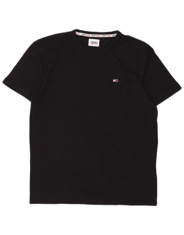 Camiseta Tommy Hilfiger Hombre Top Medium Negro Algodón