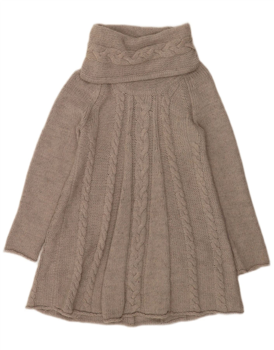 Marks & Spencer Jersey con cuello vuelto para mujer UK 40 Acrílico gris medio