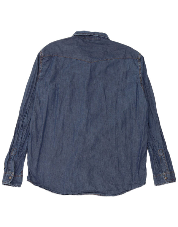 CARRERA Camisa vaquera VERONA para hombre 2XL Algodón azul