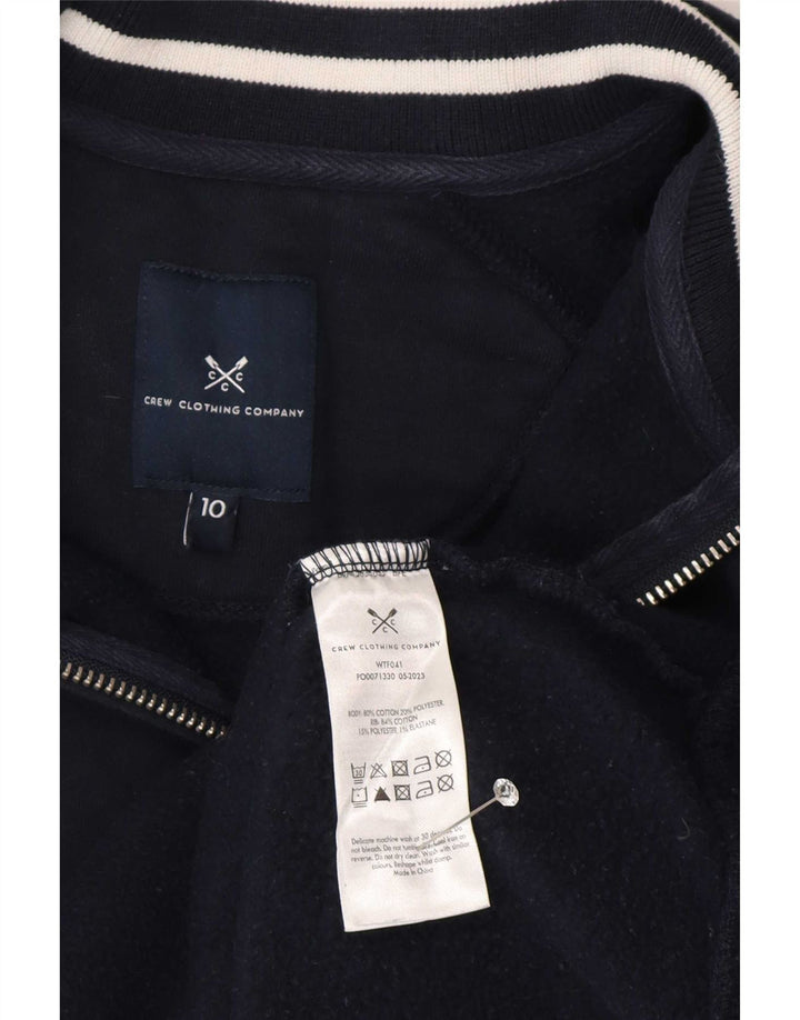 Crew Clothing - Sudadera extragrande para mujer, talla 10, color azul marino