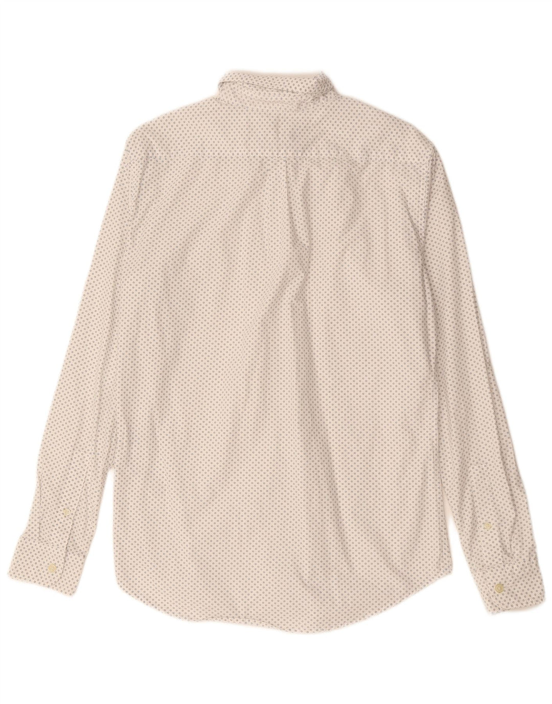 Camisa Dockers Hombre Algodón Geométrico Blanco Mediano