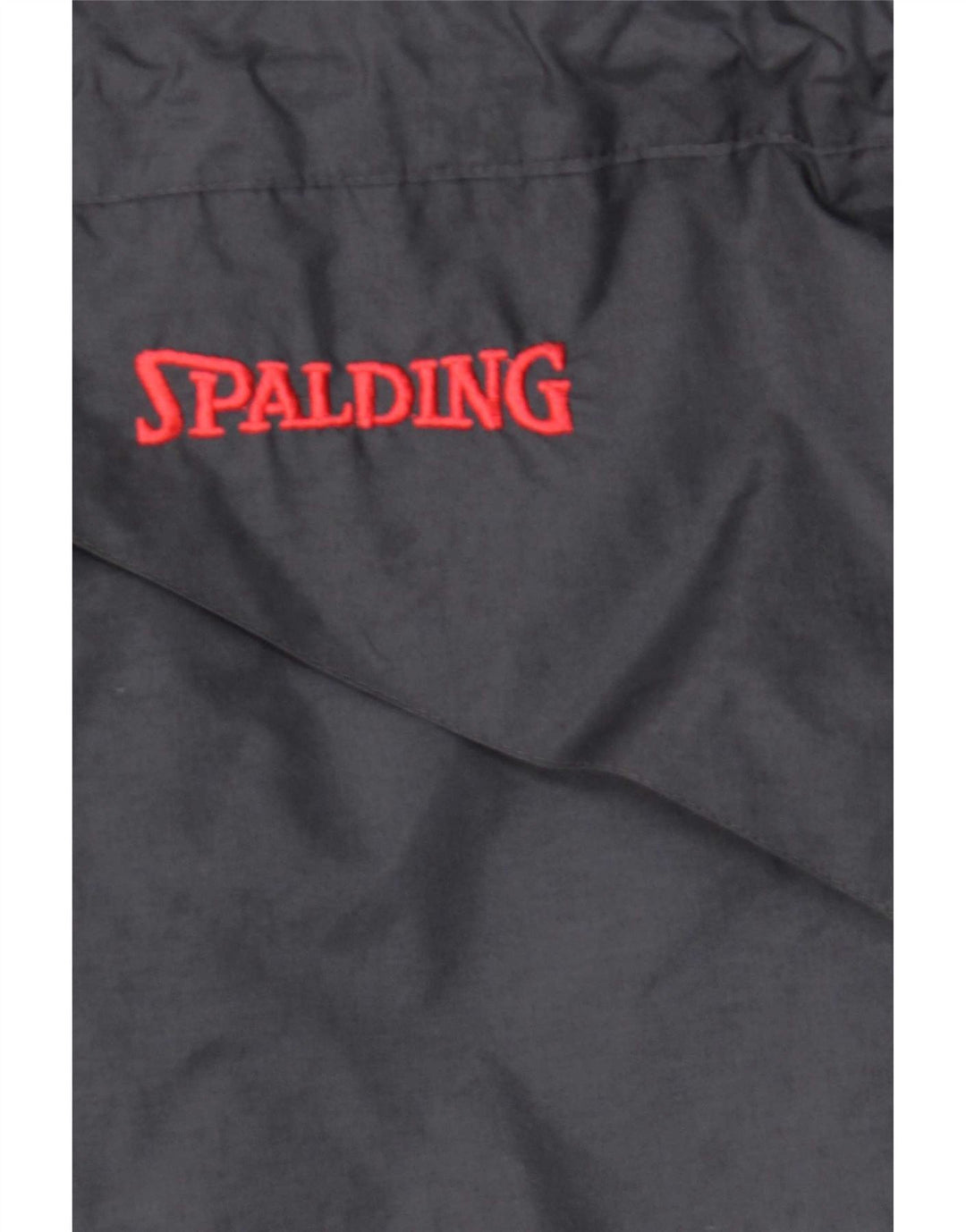 Chaqueta impermeable Spalding para hombre UK 42 XL Nylon azul marino