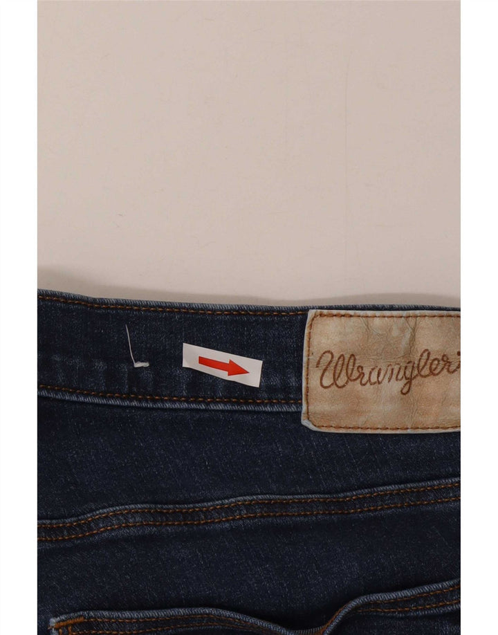 Wrangler Vaqueros recortados para hombre W32 L25 Azul