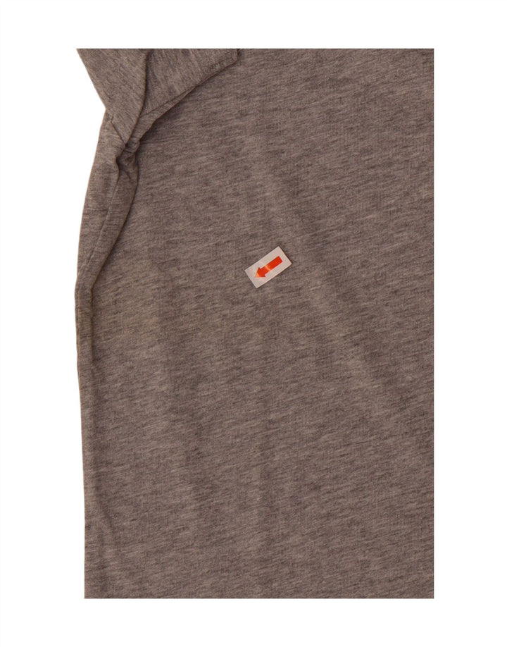 TOMMY HILFIGER Mens T-Shirt Top Large Grey Cotton