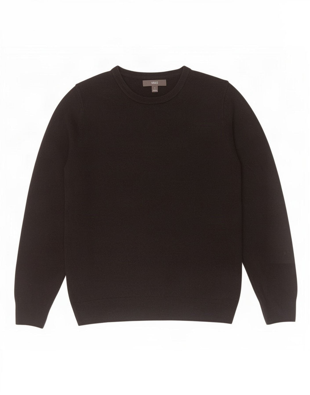 Marks & Spencer Suéter De Cuello Redondo Para Hombre Acrílico Negro Mediano
